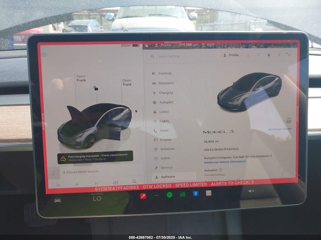 2023 TESLA MODEL 3 5YJ3E1EA7PF401563 Photo 6