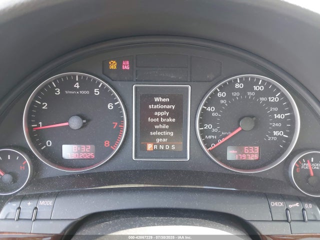 2005 AUDI A4 WAUDG68E55A445218 Photo 6