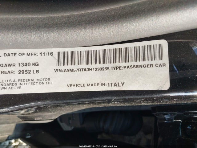 ZAM57RTA3H1230255 Maserati m156b