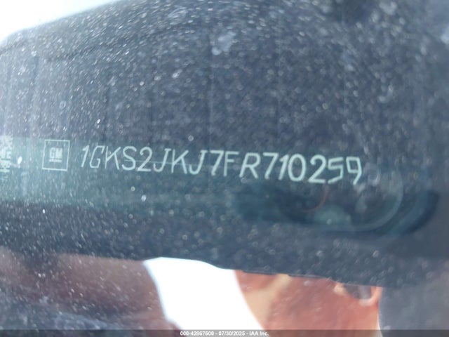 1GKS2JKJ7FR710259 GMC l86 - vvt, afm, e85 max, aluminum