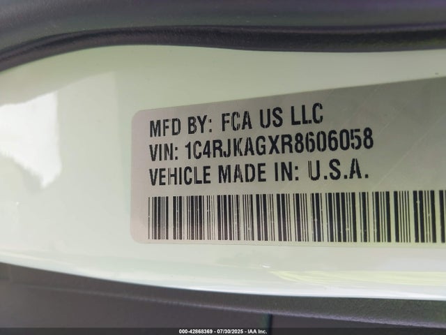 1C4RJKAGXR8606058 Jeep 2024
