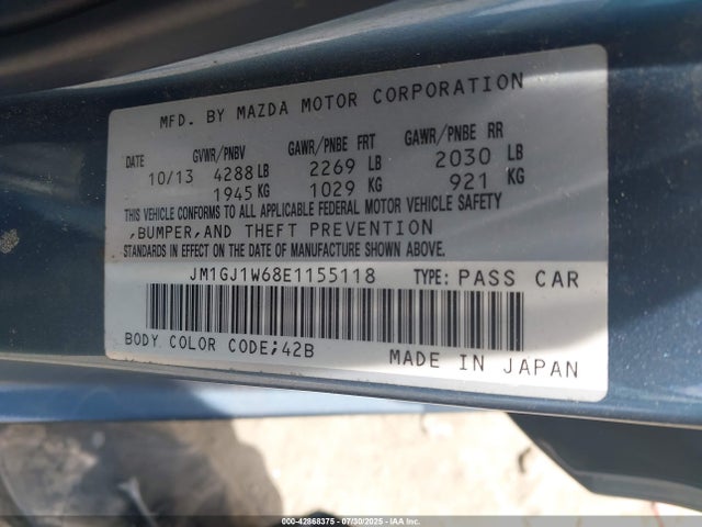 JM1GJ1W68E1155118 Mazda py