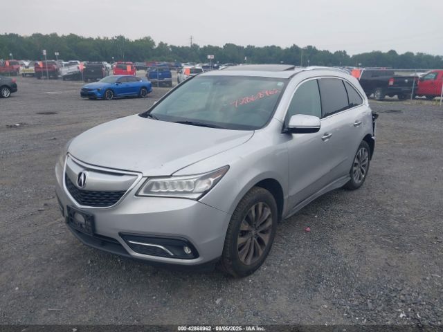 2014 ACURA MDX 5FRYD4H46EB016555 Photo 1
