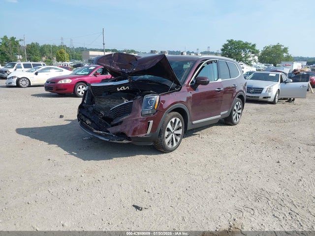 2022 Kia Telluride S მანქანა იყიდება აუქციონზე, vin: 5XYP6DHC1NG196874, აუქციონის ნომერი: 42869009