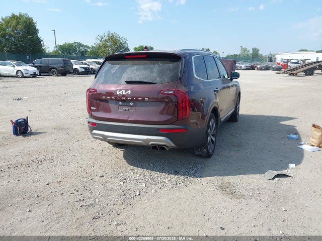 2022 Kia Telluride S მანქანა იყიდება აუქციონზე, vin: 5XYP6DHC1NG196874, აუქციონის ნომერი: 42869009