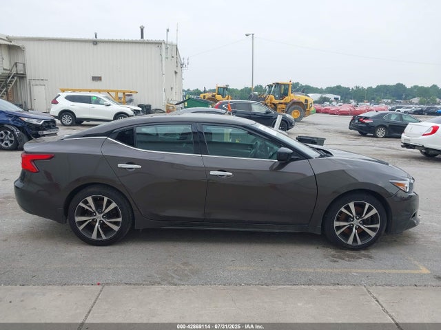 2016 Nissan Maxima 3.5 S მანქანა იყიდება აუქციონზე, vin: 1N4AA6APXGC429886, აუქციონის ნომერი: 42869114