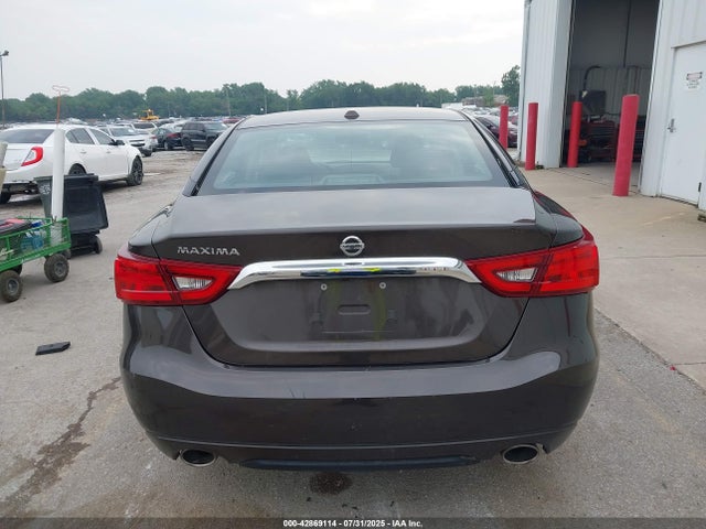 2016 Nissan Maxima 3.5 S მანქანა იყიდება აუქციონზე, vin: 1N4AA6APXGC429886, აუქციონის ნომერი: 42869114