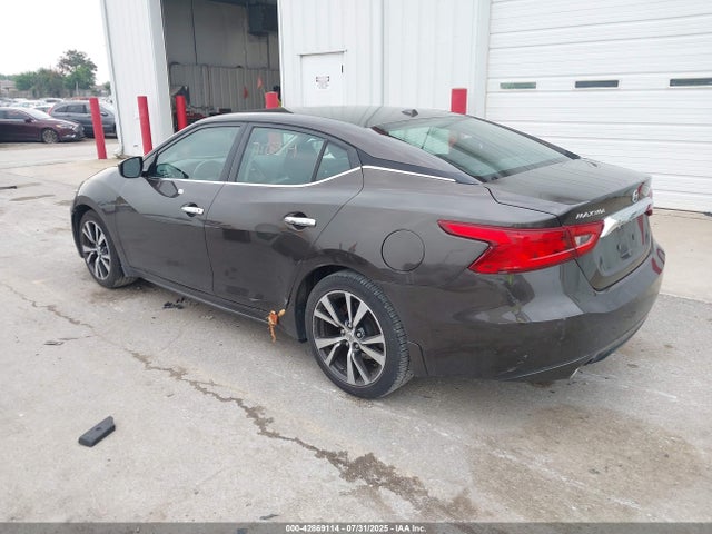 2016 Nissan Maxima 3.5 S მანქანა იყიდება აუქციონზე, vin: 1N4AA6APXGC429886, აუქციონის ნომერი: 42869114