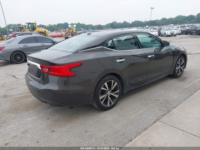 2016 Nissan Maxima 3.5 S მანქანა იყიდება აუქციონზე, vin: 1N4AA6APXGC429886, აუქციონის ნომერი: 42869114