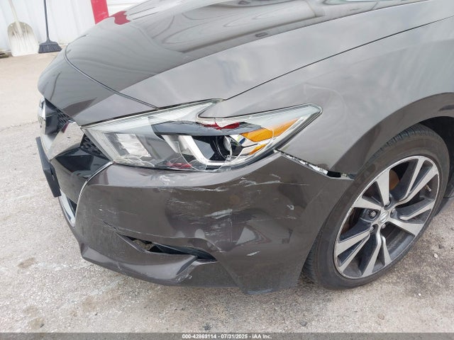 2016 Nissan Maxima 3.5 S მანქანა იყიდება აუქციონზე, vin: 1N4AA6APXGC429886, აუქციონის ნომერი: 42869114