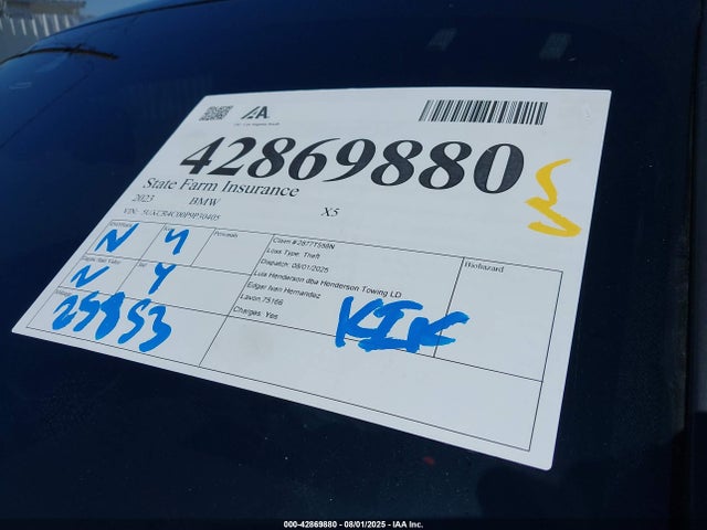 BMW X5 Sdrive40i 2023 5UXCR4C00P9P30405 Image 17
