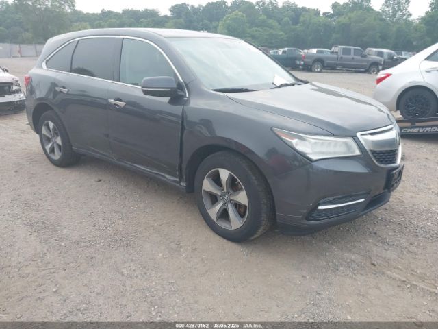 2016 ACURA MDX 5FRYD4H20GB027035 Photo 0