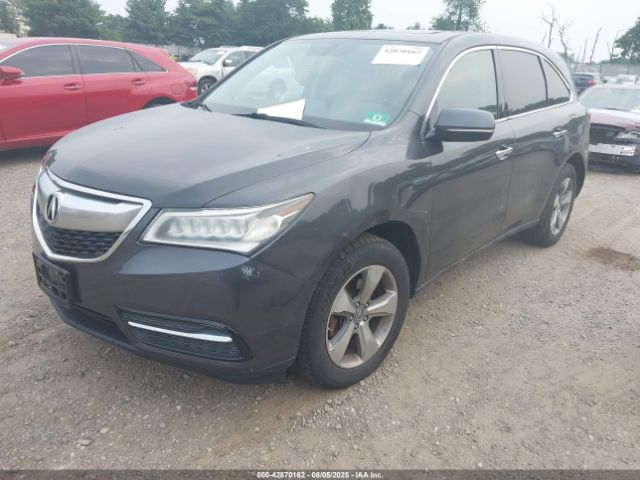 2016 ACURA MDX 5FRYD4H20GB027035 Photo 1