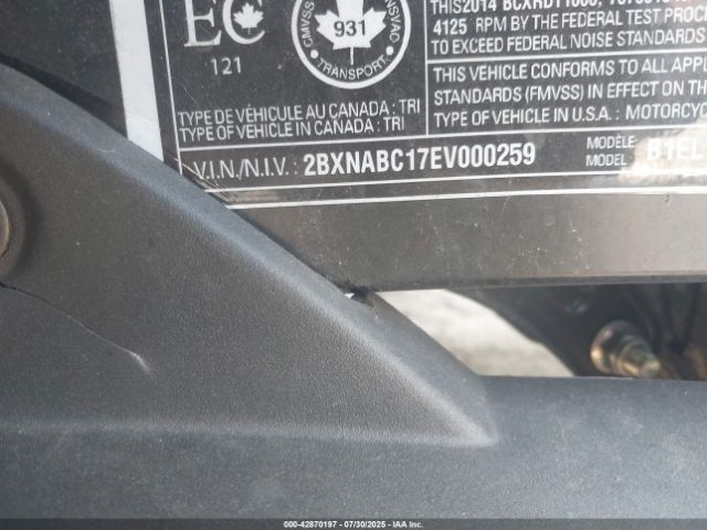 2014 CAN-AM SPYDER ROADSTER 2BXNABC17EV000259 Photo 9