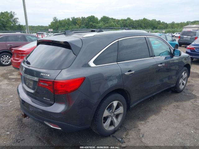 2014 ACURA MDX 5FRYD4H21EB014887 Photo 3