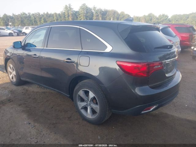 2016 ACURA MDX 5FRYD4H26GB044745 Photo 2
