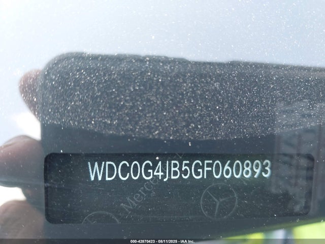 WDC0G4JB5GF060893 Mercedes-Benz m274