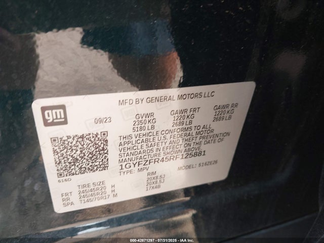 2024 CADILLAC XT4 1GYFZFR45RF125881 Photo 8