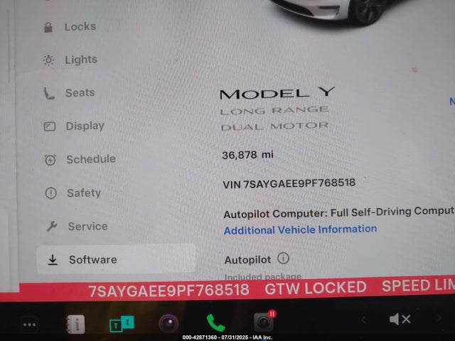 7SAYGAEE9PF768518 Tesla 2023