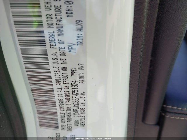 1C4PJMDS5FW751874 Jeep Cherokee