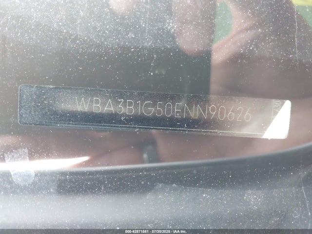 WBA3B1G50ENN90626 BMW 2014