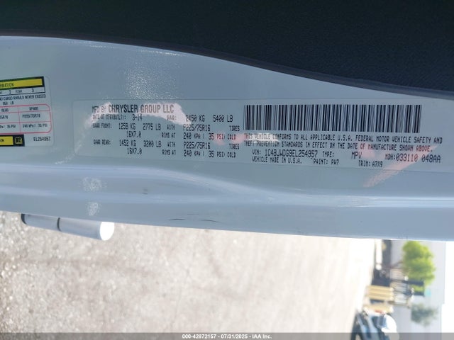 1C4BJWDG9EL254957 Jeep 2014