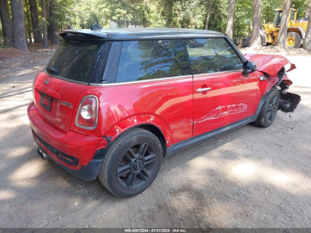 2012 MINI COOPER S WMWSV3C53CT386612 Photo 3