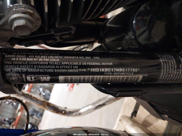 1HD1KBC17NB617789 Harley-Davidson 2022