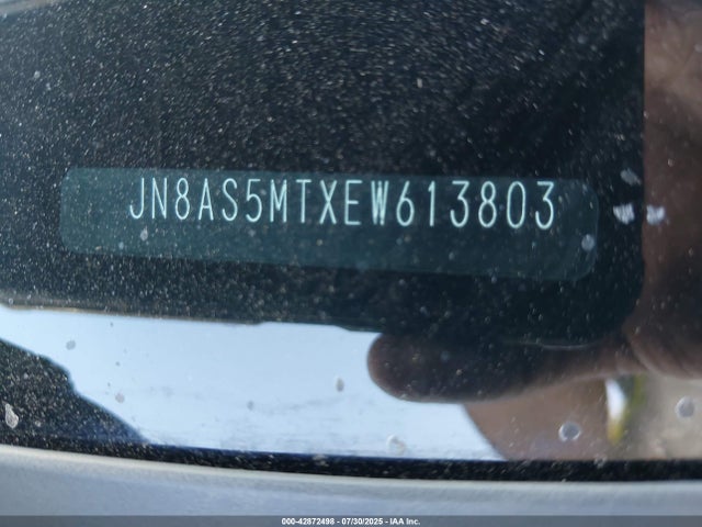JN8AS5MTXEW613803 Nissan Rogue Select