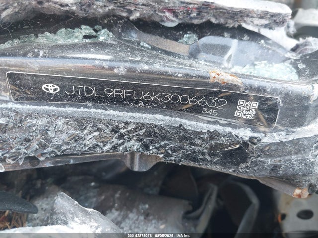 JTDL9RFU6K3006632 Toyota 2zr-fxe,1nm