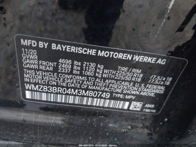 2021 MINI COUNTRYMAN WMZ83BR04M3M80749 Photo 8