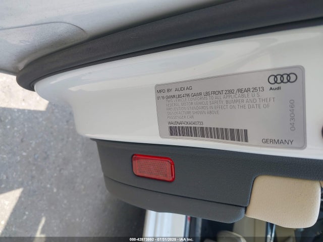 2019 AUDI A4 WAUDNAF43KA040733 Photo 8
