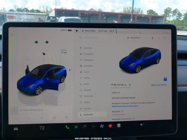 2024 TESLA MODEL Y 7SAYGDED5RF090491 Photo 6