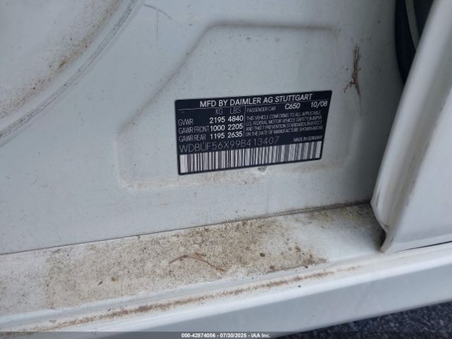 2009 MERCEDES-BENZ E 350 WDBUF56X99B413407 Photo 8