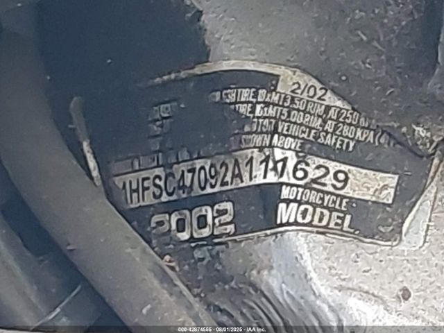 2002 HONDA GL1800 1HFSC47092A111629 Photo 9