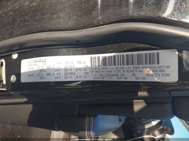 1C4PJLCB0GW346406 Jeep Cherokee
