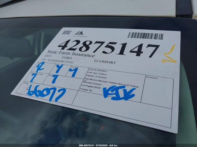 Ford 2019 2019 MAJ3S2GEXKC270302 Image 18