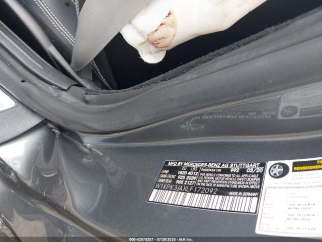 2020 MERCEDES-BENZ SLC 300 W1KPK3JAXLF172092 Photo 8