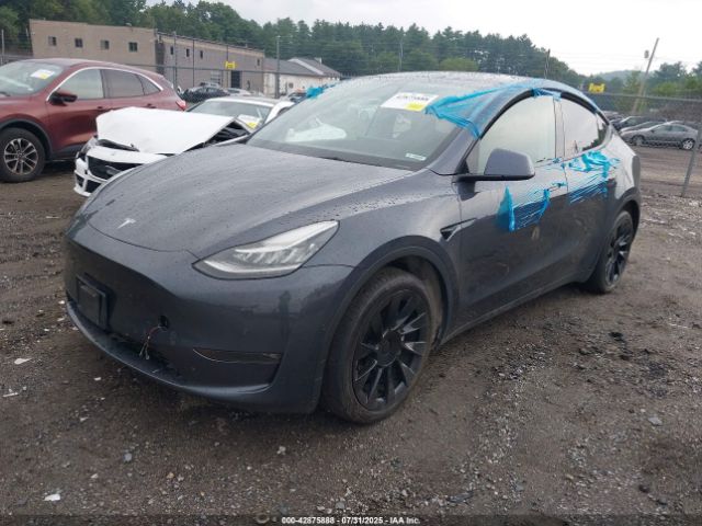 2022 TESLA MODEL Y 7SAYGDEEXNF387260 Photo 1