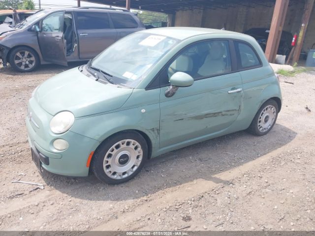 2012 FIAT 500 3C3CFFAR7CT382390 Photo 1