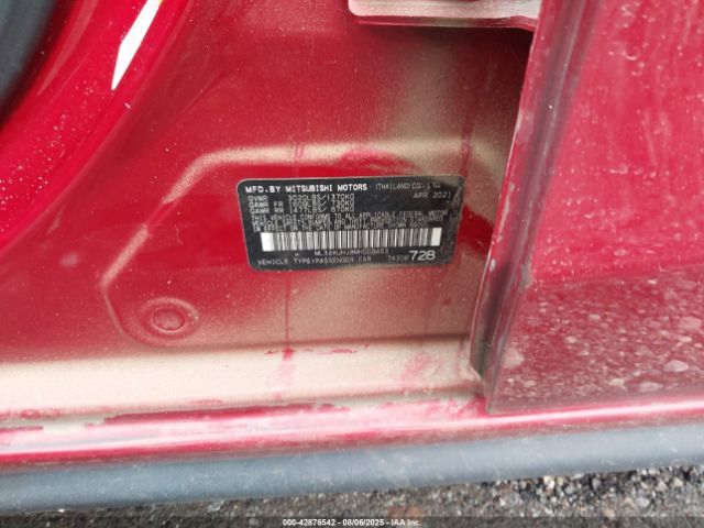 2021 MITSUBISHI MIRAGE ML32AUHJ8MH009453 Photo 8