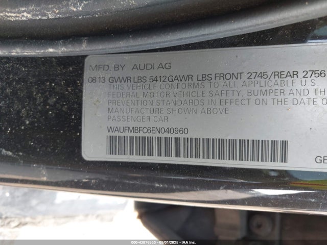 2014 AUDI A6 WAUFMBFC6EN040960 Photo 8