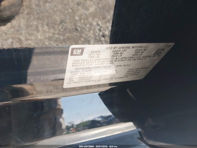 2017 CADILLAC ESCALADE ESV 1GYS3HKJ1HR174519 Photo 8