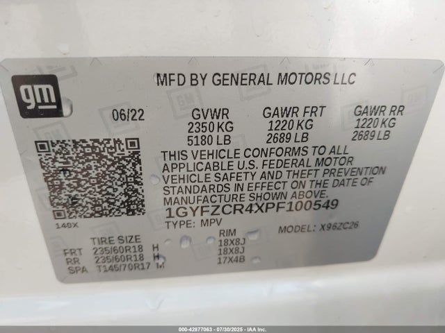 2023 CADILLAC XT4 1GYFZCR4XPF100549 Photo 8