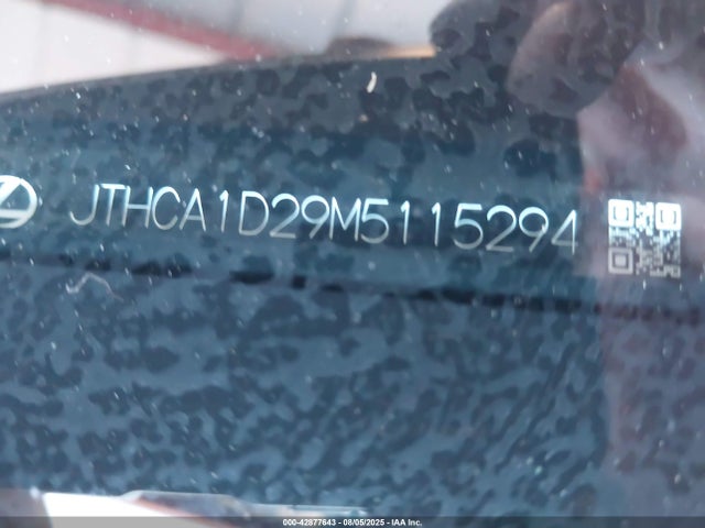 Lexus 8ar-fts 2021 JTHCA1D29M5115294 Image 9