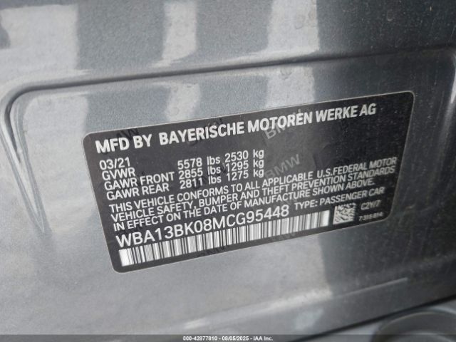2021 BMW M550I WBA13BK08MCG95448 Photo 8