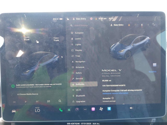 Tesla Model Y 2022 7SAYGDEE9NF443673 Image 18