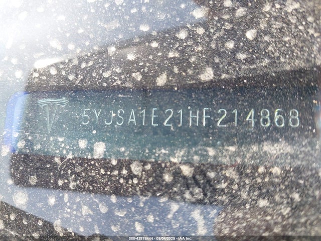 2017 TESLA MODEL S 5YJSA1E21HF214868 Photo 8