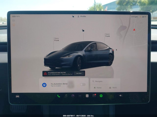 2025 TESLA MODEL 3 5YJ3E1EA1SF046088 Photo 6