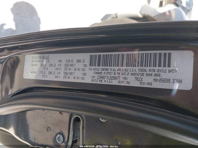 RAM 1500 2018 1C6RR6FTXJS299477 Image 9